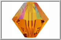 Swarovski Bicone 5328, 4mm, 259AB - tangerine, AB, 25 Stk.